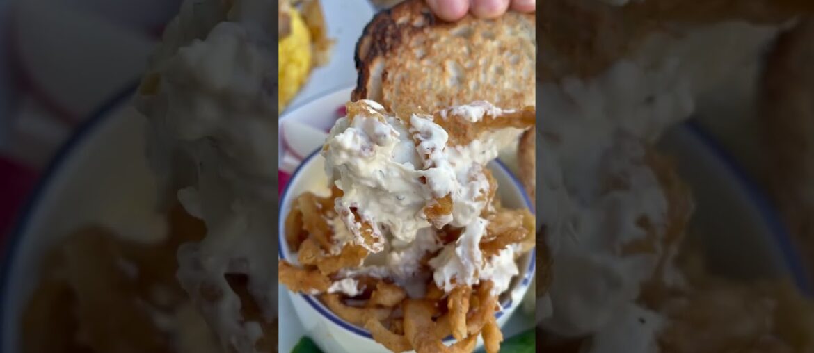 When the french onion dip has crispy onions | #Shorts #Food #Recipes #Tasty