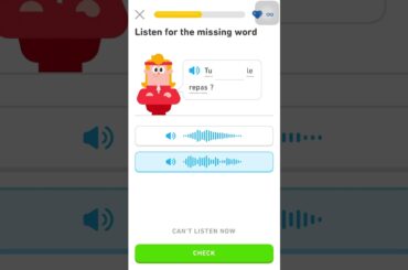 Duolingo French Food #9