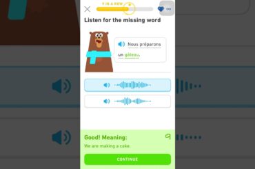 Duolingo French Food #8