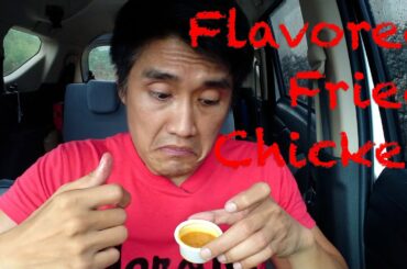 Flavored Fried Chicken Recipe - Eating Food Car Review - Sabong La Union Restaurant 2021