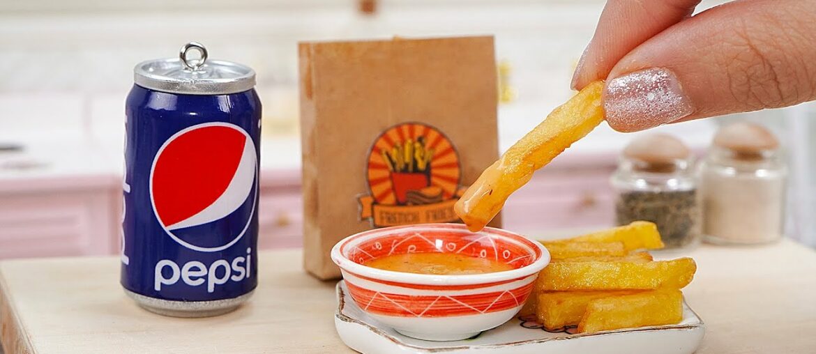 Crispy Miniature French Fries | ASMR Cooking Mini Food