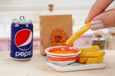 Crispy Miniature French Fries | ASMR Cooking Mini Food