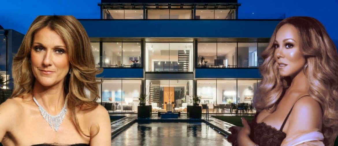 Battle of the Divas: Celine Dion's House VS Mariah Carey's House