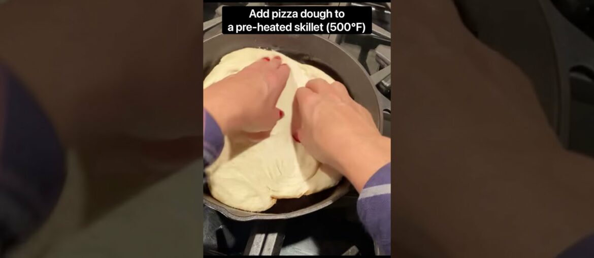 Blue Cheese Pizza Skillet