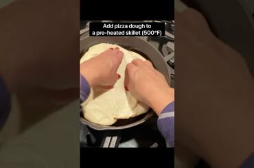 Blue Cheese Pizza Skillet