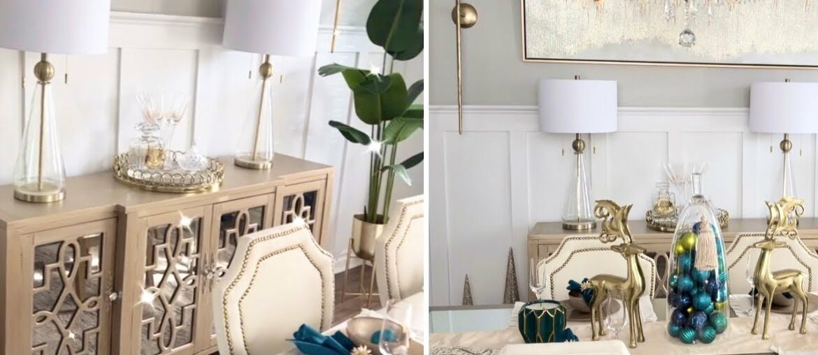 DINING ROOM DECORATING IDEAS|DECORATE WITH ME DINING ROOM DECORATING IDEAS|DECORATE WITH ME