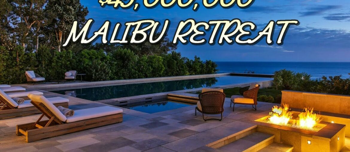 $45,000,000 Malibu Blufftop Retreat with stunning resort style grounds