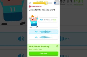Duolingo French Food #12