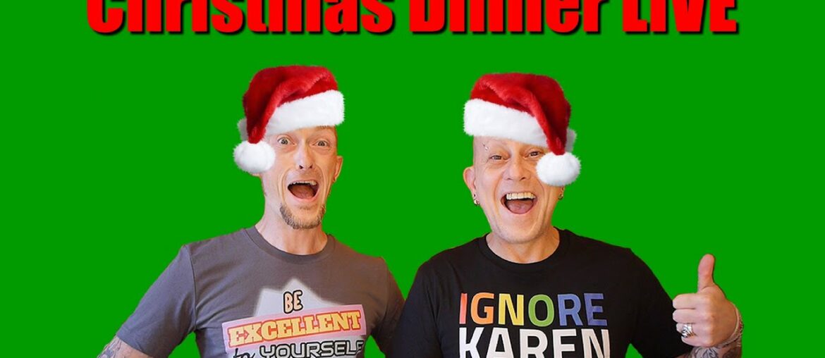VLOGMAS 2021 Day 25 FINALE - Christmas Dinner LIVE
