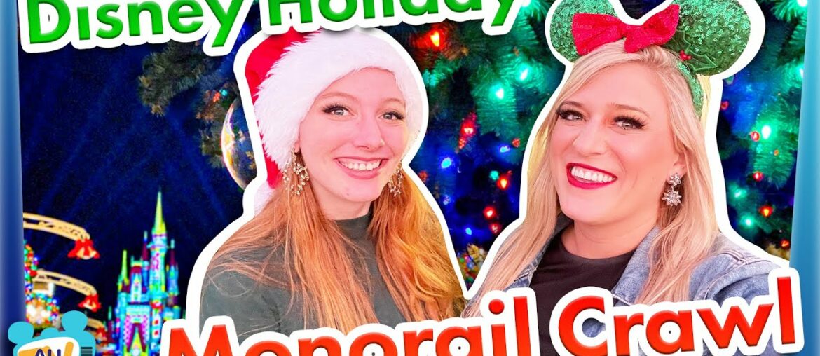 Holiday Vibes, Festive Cocktails, and Christmas Trees -- Disney World