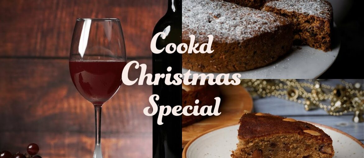 The Ultimate Christmas Combo | Plum Cake | Christmas Fruit Cake | Grape Wine | Christmas | Cookd The Ultimate Christmas Combo | Plum Cake | Christmas Fruit Cake | Grape Wine | Christmas | Cookd