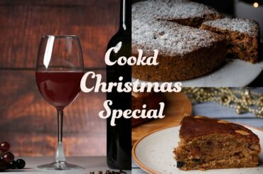 The Ultimate Christmas Combo | Plum Cake | Christmas Fruit Cake | Grape Wine | Christmas | Cookd