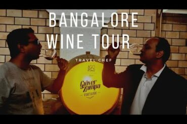 Wine Tour with Lunch at Grover Zampa Vineyards | Bangalore Food Tour | Travel Chef