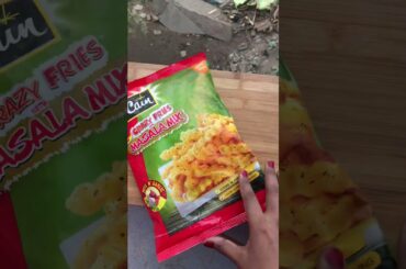 Mccain Crazy Fries Masala Mix | Mccain French Fries | Mccain Recipe #foodreview #frozenfood