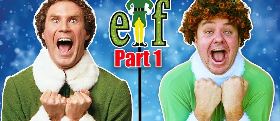 Buddy The Elf Body Swap With Dad! (Part 1)