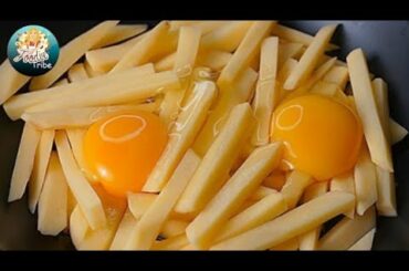 Crispy French Fries Recipe |Egg French Fries |Potato Fries |Egg snacks Recipe |potato snacks Recipe