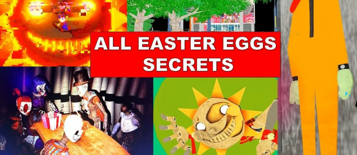 FNAF Security Breach ALL EASTER EGGS AND SECRETS FNAF Security Breach ALL EASTER EGGS AND SECRETS