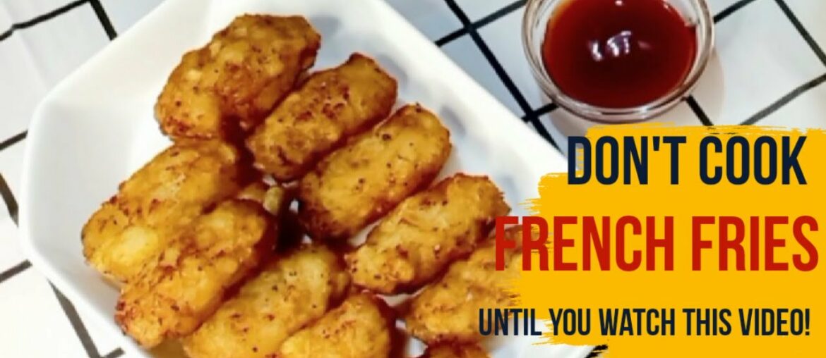 CRISPY FRENCH FRIES RECIPE| simple and quick | potato snack