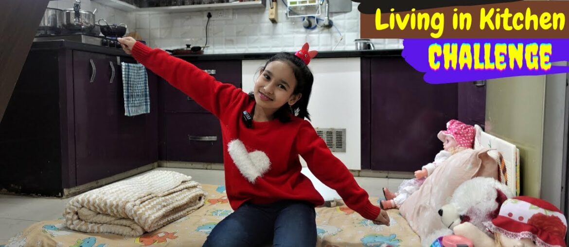 Living In KITCHEN For 24 Hours Challenge | #LearnWithPari Living In KITCHEN For 24 Hours Challenge | #LearnWithPari