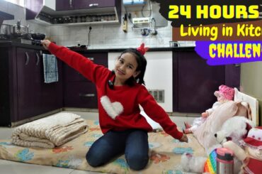 Living In KITCHEN For 24 Hours Challenge | #LearnWithPari