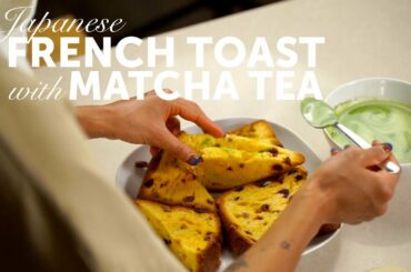 Panettone French Toast in stile Giapponese