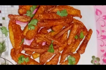 French fries/quick and crispy snack recipe