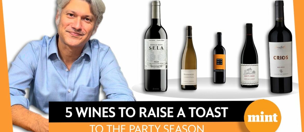 5 wines to raise a toast to the party season