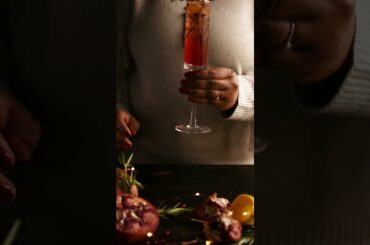 Pomegranate French 75