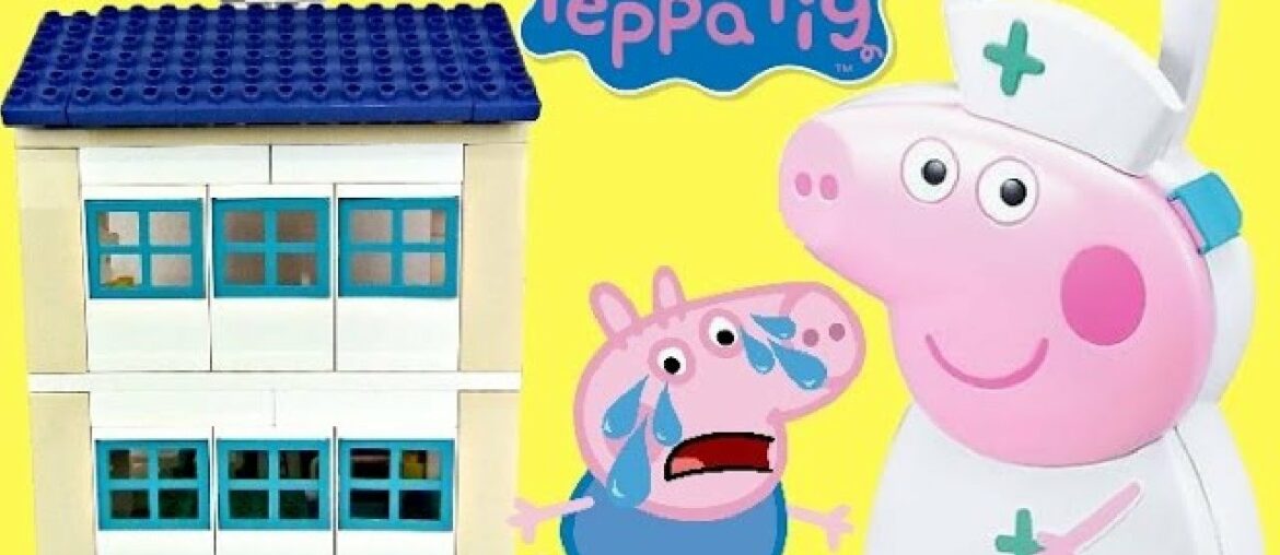Peppa Pig's Family Hospital Building and Construction Set