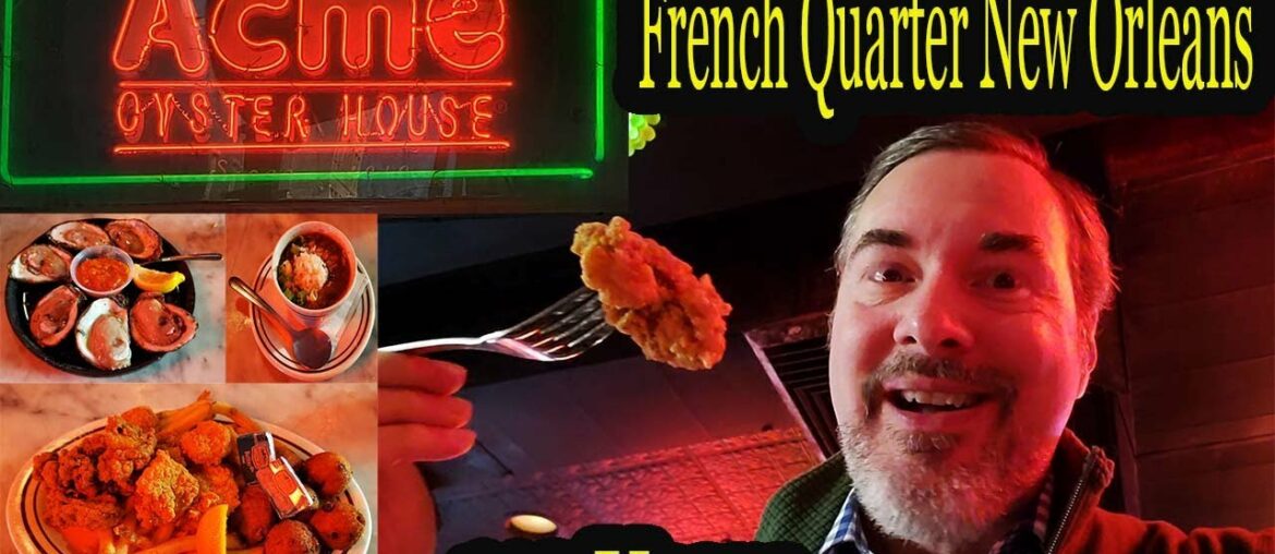 French Quarter New Orleans Seafood Gumbo, Shrimp & Oysters: Acme Oyster House