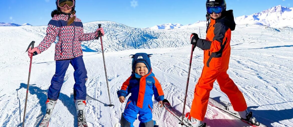 Diana and Roma Go on Ski Vacation in the French Alps - Family Fun Trip