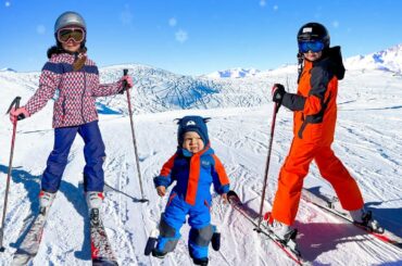 Diana and Roma Go on Ski Vacation in the French Alps - Family Fun Trip