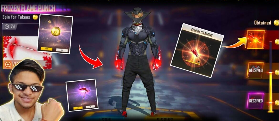 Winter Tower Event Free Fire | Frozen Flame Punch Event | Kitna Diamond Lagega | Free Fire New Event