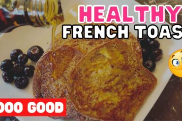EASY French Toast Recipe! Healthy Breakfast (Dairy Free, Low Carb & Keto)