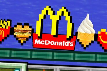 Minecraft But There Are McDonalds Hearts