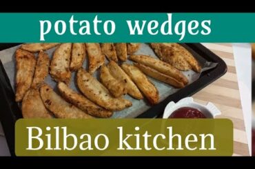 potato wedges baked recipe/chatpatay crispy potato wedges/jumbo size french fries