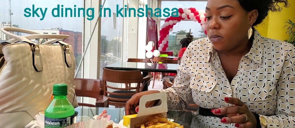 kinshasa City Tours: "Sky Dining in Kinshasa". Best Rooftop Restaurant Series #4 -Bamboo Restaurant