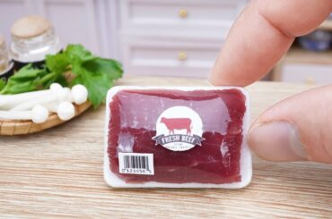 How to make Miniature French Style Beef Stew with Vegetables Easy l ASMR Miniature Food