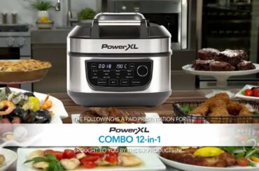 Power XL Grill Air Fryer Combo Smokeless Electric Indoor