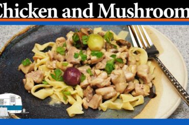 Chicken with Pearl Onions and Mushrooms