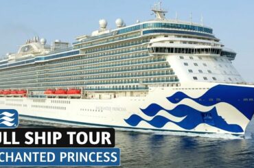 Enchanted Princess | Full Walkthrough Ship Tour & Review 4K | Princess Cruises 2022