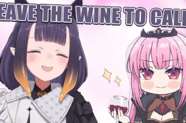 Ina doesn't really like wine...