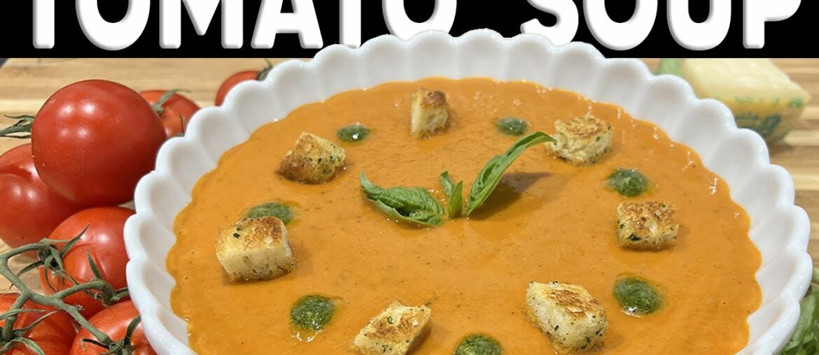 Simple and Delicious Tomato Soup | Chef Jean-Pierre Simple and Delicious Tomato Soup | Chef Jean-Pierre