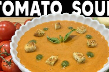 Simple and Delicious Tomato Soup | Chef Jean-Pierre