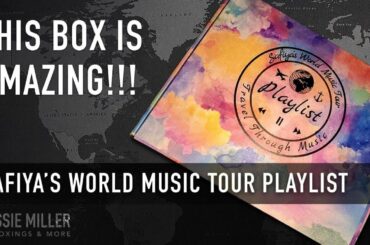 Safiya's World Music Tour Playlist - Music and Culture of St. Maarten December 2021 Unboxing