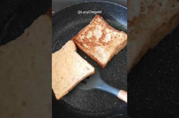 Preparing Toast Mayai | French toast for breakfast #shortsvideos | #shorts | indian street food