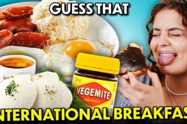 Can Americans Guess Breakfast Food From Around the World? (Vegemite, Idli, Longsilog)