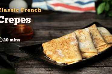 Crepes | French Pancakes | Continental Recipes | Dessert Recipe | Cookd
