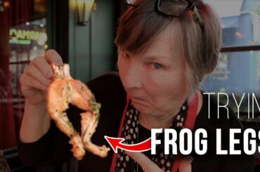 Trying Frog Legs for the First Time in Paris