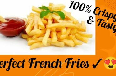 Crispy French Fries Recipe | Home made Perfect French Fries | By Chetty Vlogs